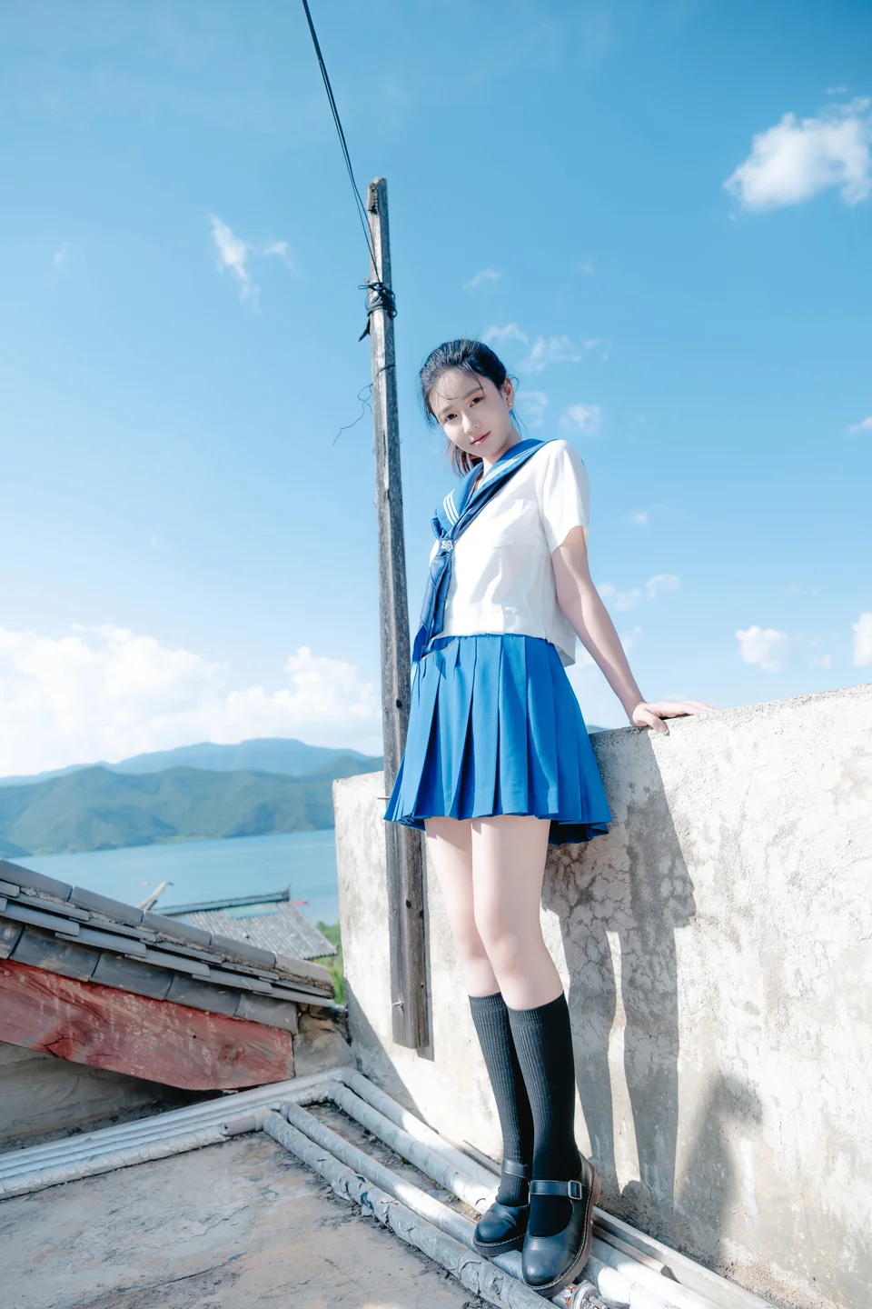 年年 - 泡沫之夏JK [78P-385MB] tg@simisebaisi 【丝足阁】048.webp